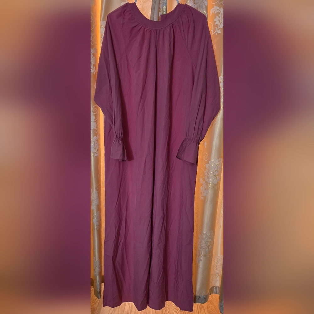 Zanzea Bubblegum Pink Abaya Dress L 56"